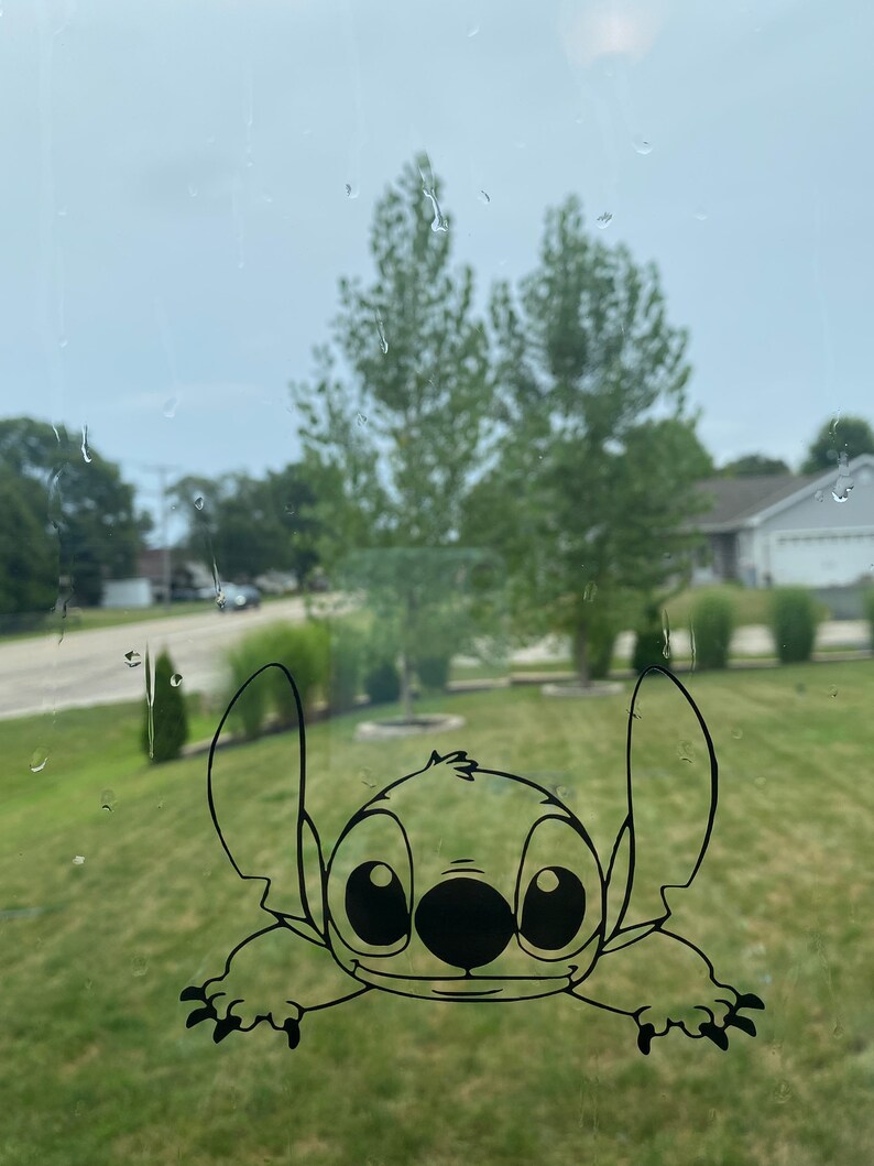 VINYL DECAL Stitch Disney Disney Decals Vinyl Decal Sticker for Laptops