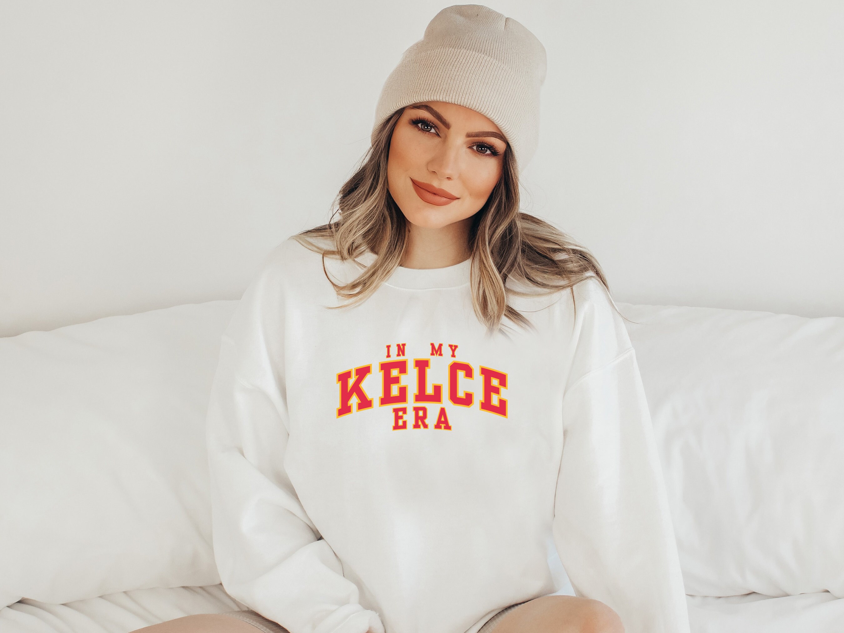 Discover Taylor And Travis Kelce Sweatshirt, Go Taylor's Boyfriend Sweatshirt