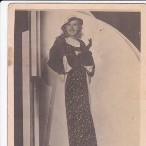 Lilian Harvey Carte postale Fox Film Player