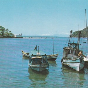 Cartão Postal Brasil Santos Vista Parsial