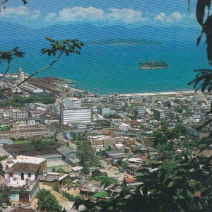 Cartolina con vista panoramica del Brasile Angra Dos Reis