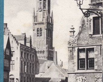 Belgium - Bruges Belgique Illustrated Touristic Brochure