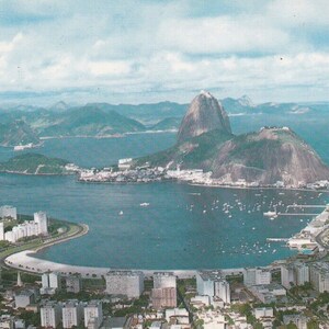 Cartão Postal Brasil Rio De Janeiro Baía de Botafogo