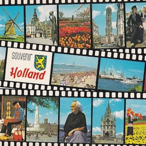 Holland - Souvenir Holland 7023/2 Postcard