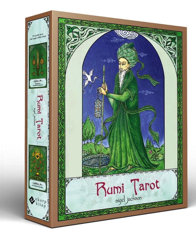 Rumi Mystic Tarot Nigel Jackson Cards & Book Turkish Sufi - Etsy