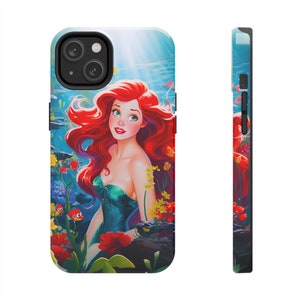 Ariel Little Mermaid Phone Case, Animal Gift, Princess Tough Phone Cases