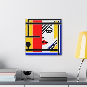 Lienzo de arte premium - Arte pop de mujeres poderosas de ABE Canvas Gallery Wraps Canvas Gallery Wraps