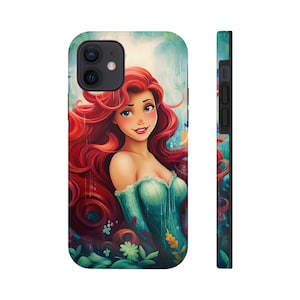 Ariel Little Mermaid Phone Case, Animal Gift, Princess Tough Phone Cases