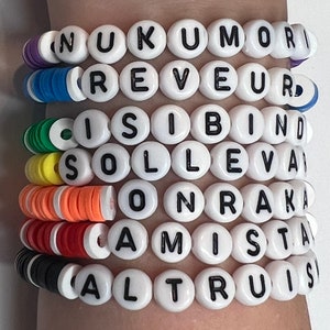 House System Bracelets Altruismo | Amistad | Isibindi | Reveur | Nukumori | Onraka | Protos | Sollevare **Kid and Adult Sizes**