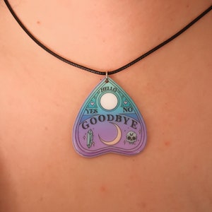 GOODBYE Planchette Necklace