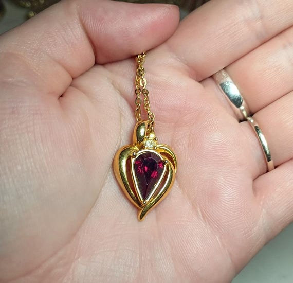 Ruby RED Necklace - image 3