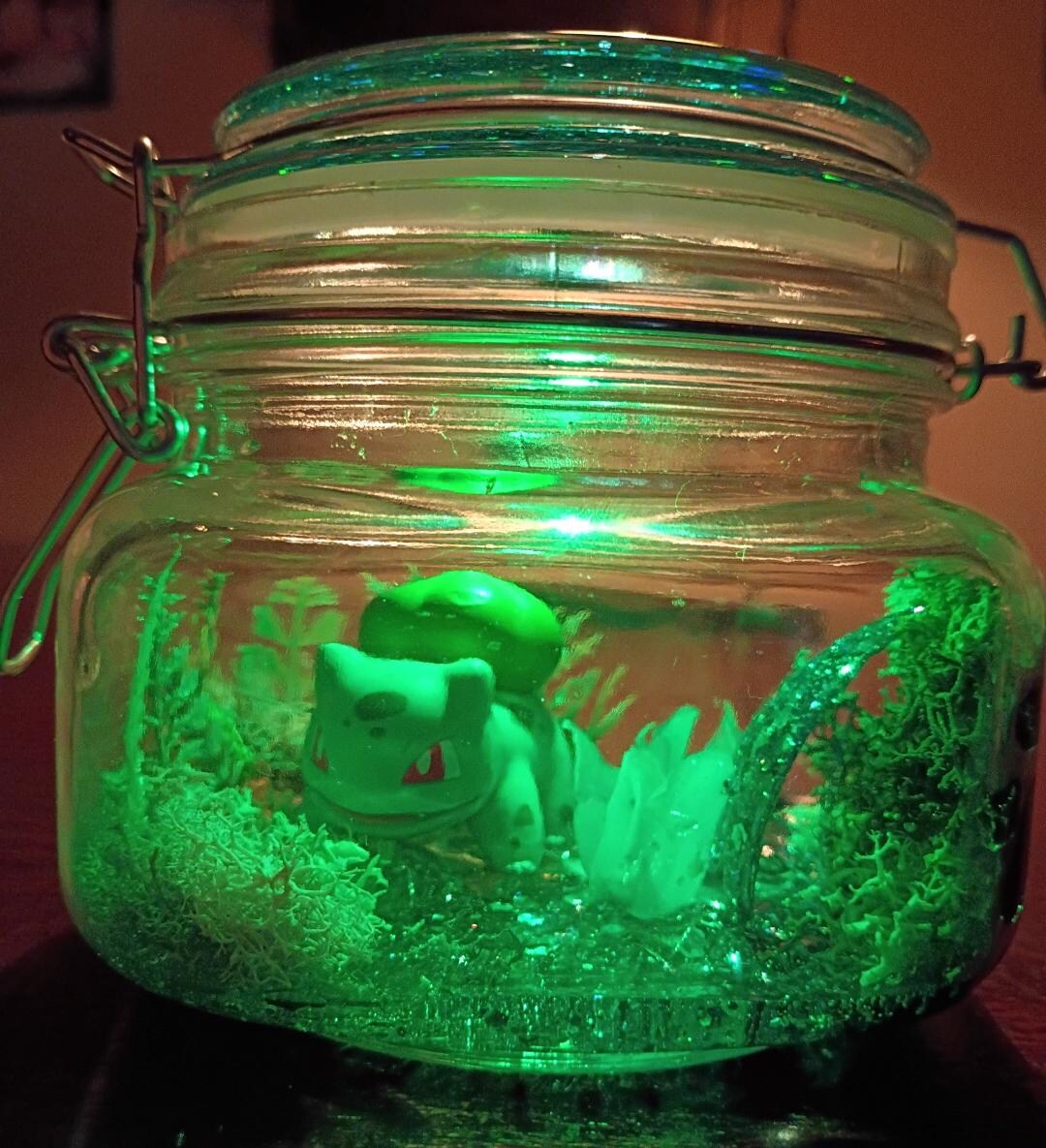 Deep Viridian NIGHT Bulbasaur - Etsy