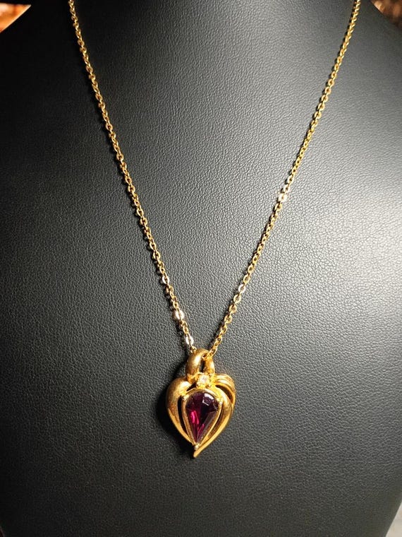 Ruby RED Necklace - image 1