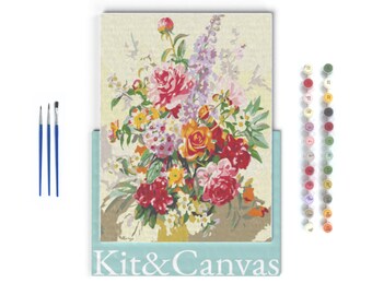 Four Season Tree Paint by Number Kit DIY Painting by Number - Etsy