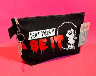 Canvaszakje Rocky Horror Picture Show: make-uptas Don't Dream It Be It