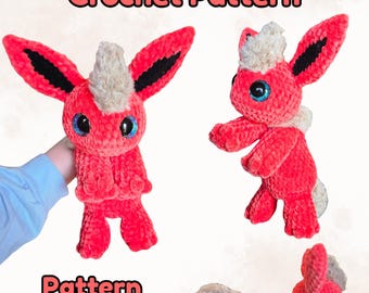 Ember the Flame Fox - haakpatroon (pdf-download)
