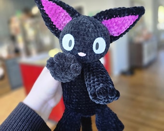 Jiji Laying down Plushie - Kiki's Delivery Service