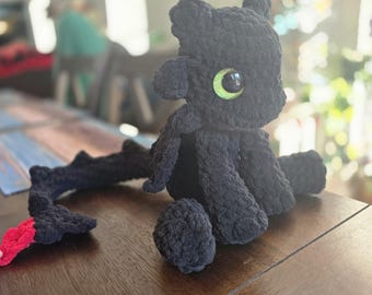 Toothless Dragon Plushie - How to Train your Dragon