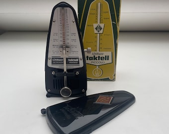 Vintage metronome Wittner Taktell Piccolo Germany black