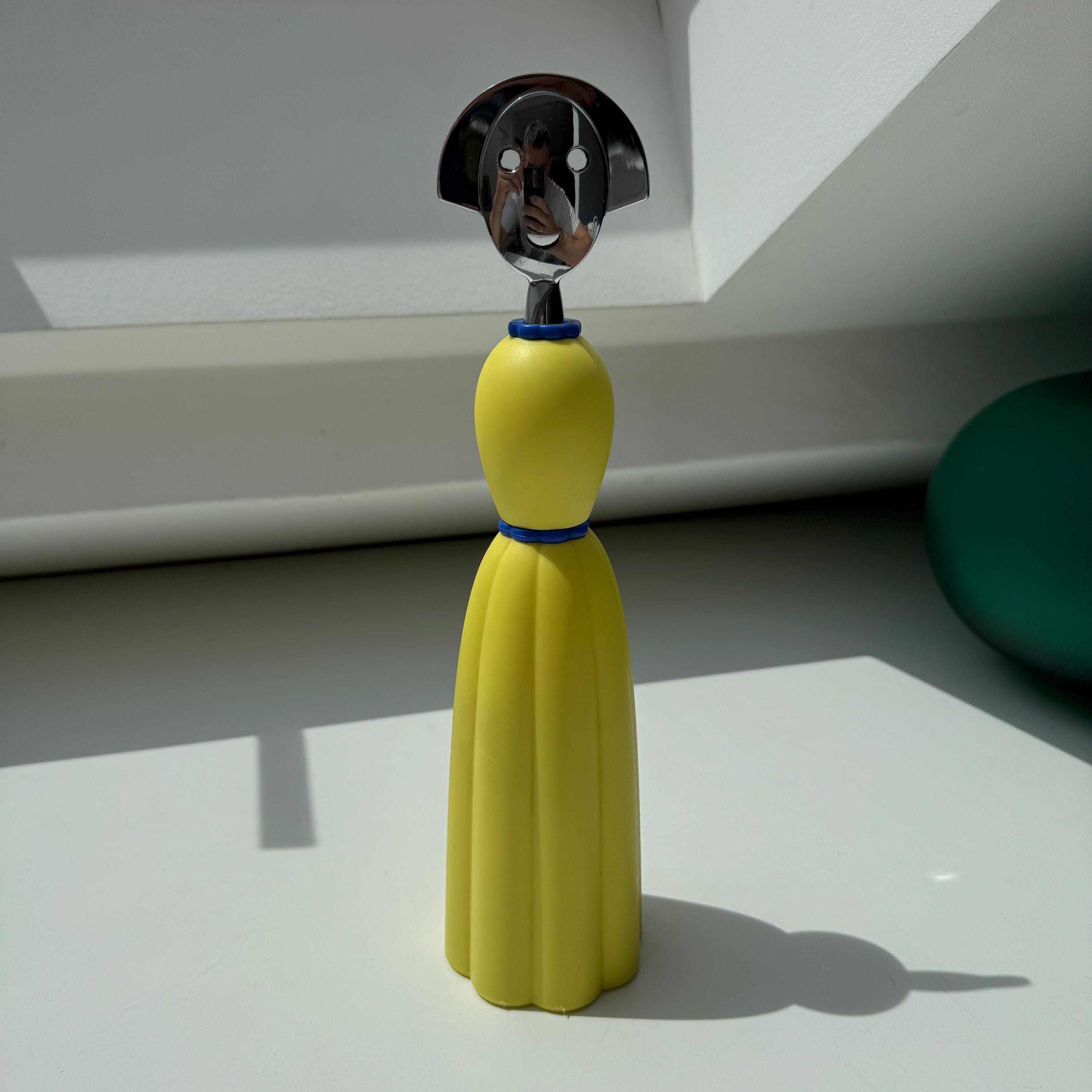 Alessi Anna G Pepper Mill by Alessandro Mendini – Yellow 