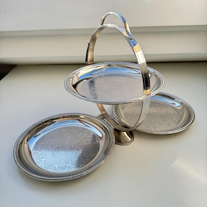 Cake stand MERCURY Alessi Italy design foldable centerpiece
