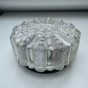 Ceiling lamp RZB Leuchten Germany mid-century glass