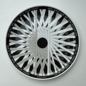 Collectible plate Marcello Morandini Kunstler Teller limited edition Rosenthal porcelain