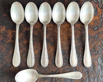 Frionnet Francois set verzilverde dessertlepels Paris France Louis XVI
