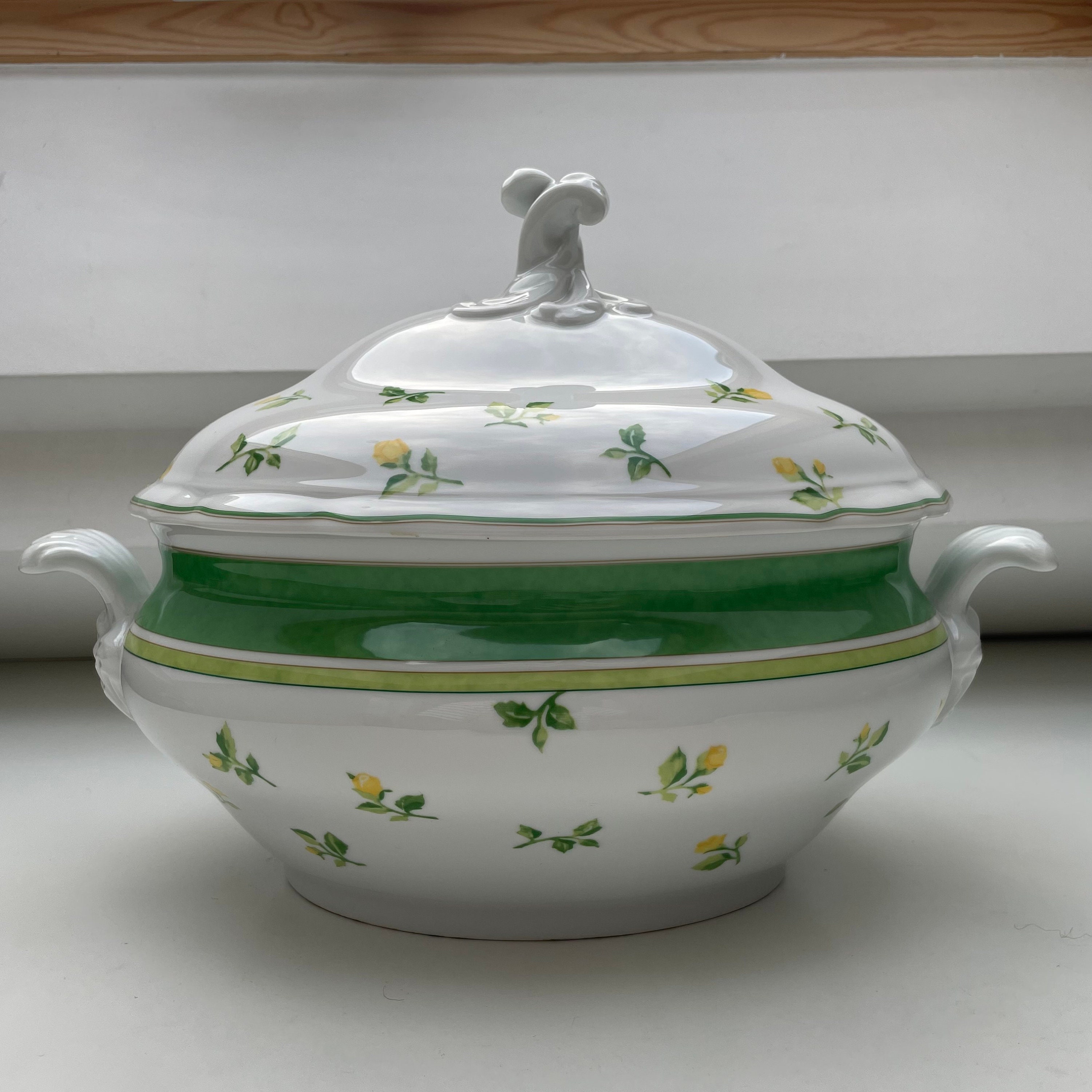Jarrón de sopa grande sopera Medley Summerdream Hutschenreuther Alemania porcelana