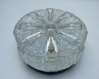 Ceiling lamp Germany mid-century glass