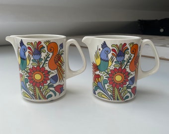 Set of milk jug Acapulco Septofontaines Villeroy&Boch Luxembourg porcelain