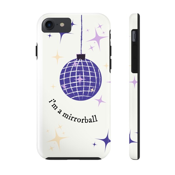Mirrorball Phone Case Etsy