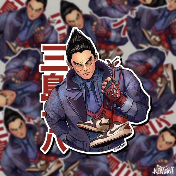 Tekken 8 Kazuya Sticker