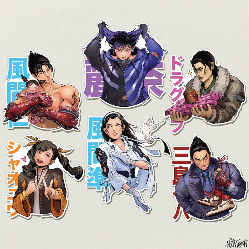 Tekken 8 Reina Sticker image 2