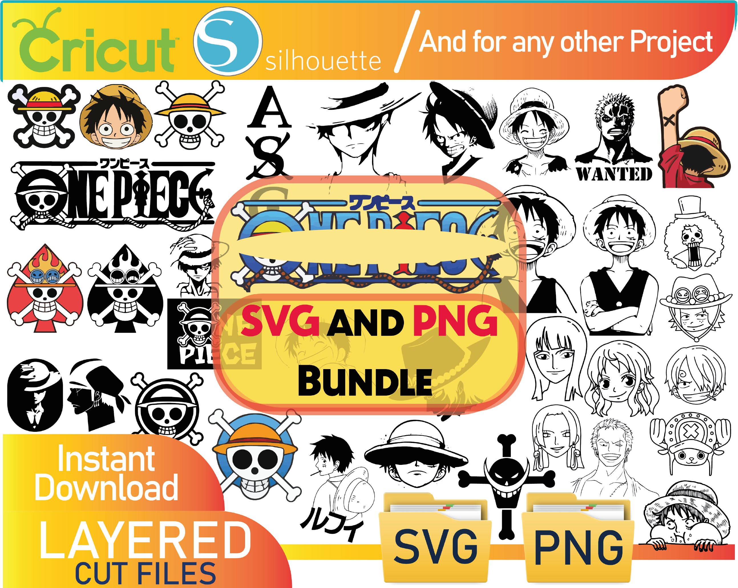 Sun God Luffy Gear 5 SVG, Luffy Grear 5 Logo SVG, One Piece SVG
