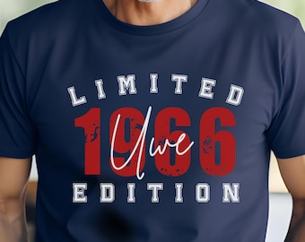 Jahrgang 1966 Shirt Mann – Geschenk zum 60 Geburtstag Herren Vintage Birthday Tee