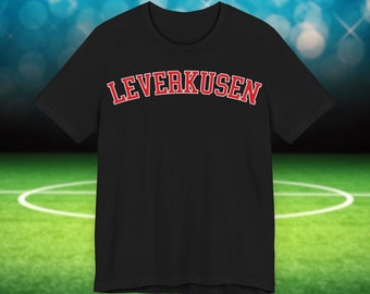 LEVERKUSEN Shirt City Tee XS - 3XL Baumwolle Unisex Shirt Stadt Leverkusen