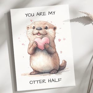 Otter Half Card