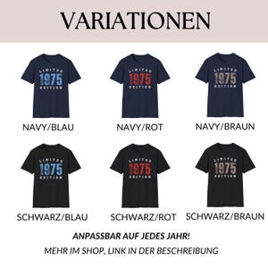 a group of t - shirts with different numbers on them