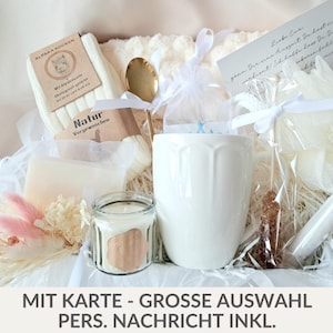 Personalisiertes Geschenk Box Frau Wellness Geschenkbox Personalisiert Spa Geschenk Freundin Auszeit Box Karte personalisiert Geburtstag