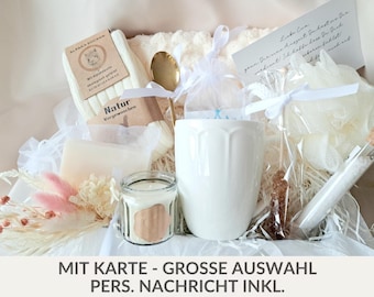Personalisiertes Geschenk Box Frau Wellness Geschenkbox Personalisiert Spa Geschenk Freundin Auszeit Box Karte personalisiert Geburtstag