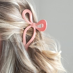 Haarklammer Schleife groß Haarspange Bow Coquette Accessoire Haarschmuck Supply Haar Clip kokett Geburtstag Partyfavor