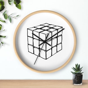 Rubik&#39;s Cube Wall Clock