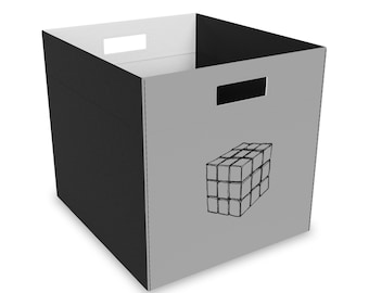 Rubik's Cube Felt Storage Box