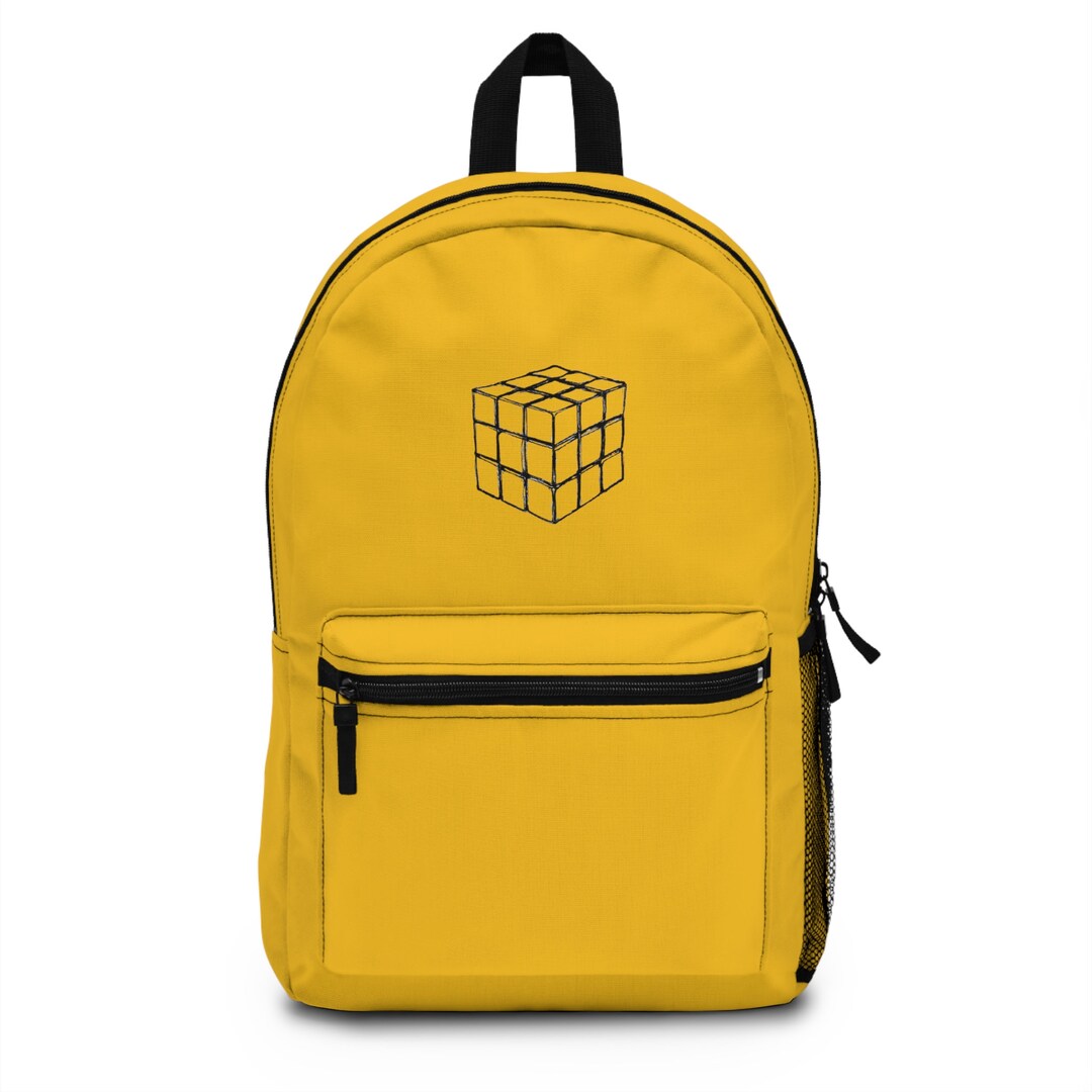 Rubik's Cube Backpack, Yellow - Etsy Canada