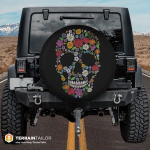 Skull Tire Cover - Etsy