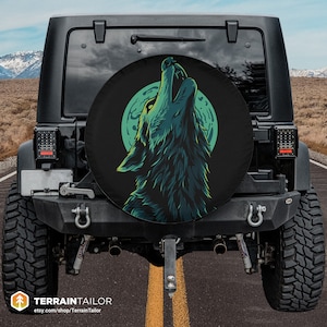 Wolves Tire Cover - Etsy