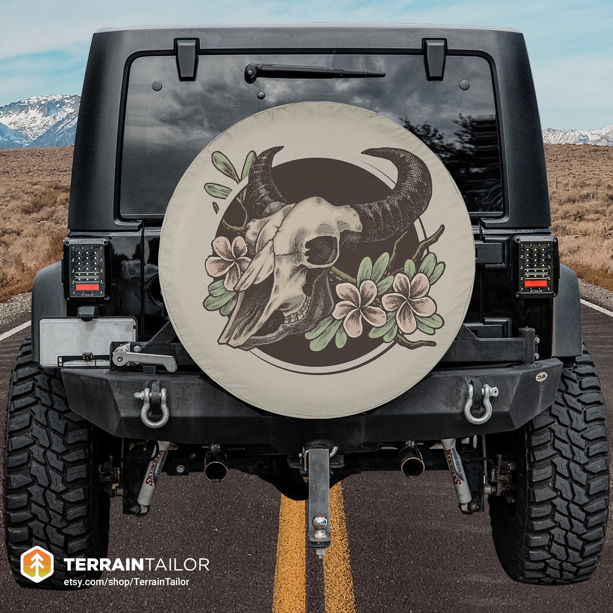 Western Tire Cover Etsy
