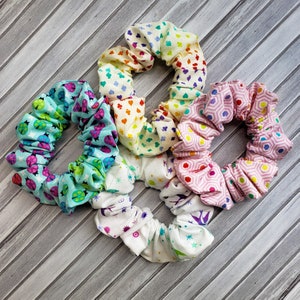 Boutique Scrunchies, Cotton Scrunchies, Hair accessories, Hair Ties