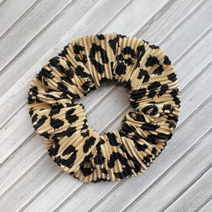 Wild Style Scrunchie: Leopard Print Hair Tie